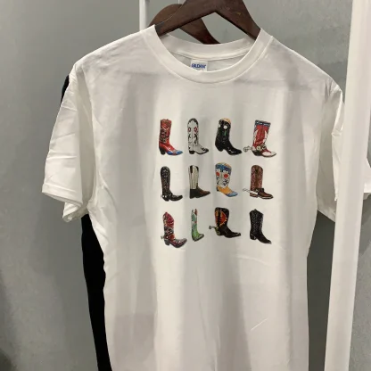 Printed Boots Western Shirts - Image 6