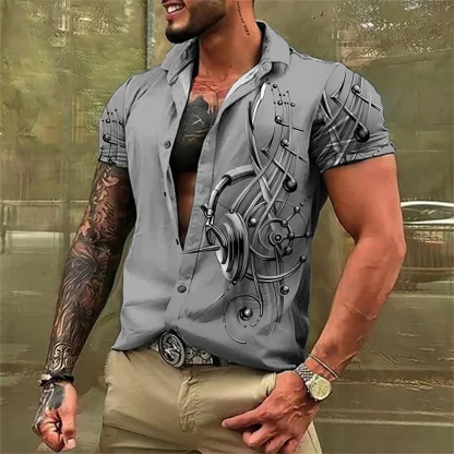 Short Sleeve Formal Western Shirt - Image 7