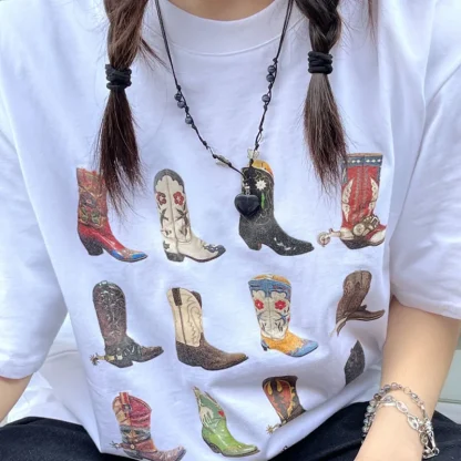 Printed Boots Western Shirts - Image 2