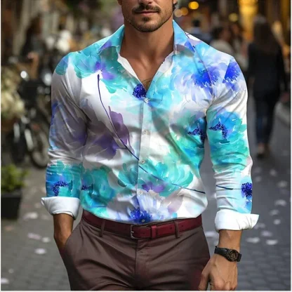 Romantic Floral Western Shirts - Image 6