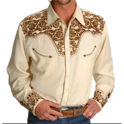 Romantic Floral Western Shirts - Image 14