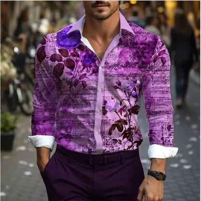 Romantic Floral Western Shirts - Image 3
